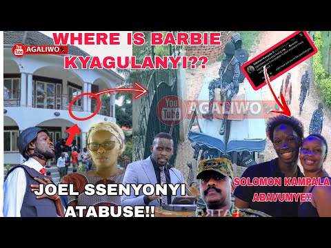 BARBIE MUKA KYAGULANYI ALIWA?? MUTABANI WA BOBI WINE ATABUSE, JOEL SSENYONYI AYAMBALIDE GEN. MUHOOZI