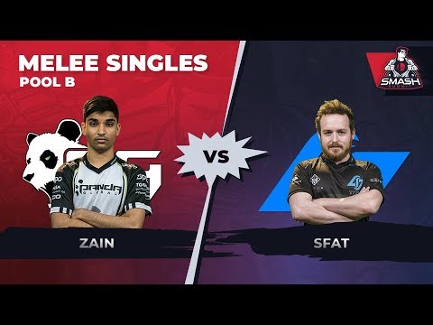 Zain vs SFAT - Melee Singles: Pool A - Smash Summit 6