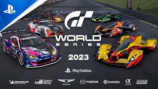 Gran Turismo World Series 2023 - Announcement Trailer Trailer