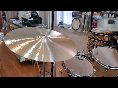 (SOLD) Cymbals - Meinl Byzance 20" Jazz Thin Crash