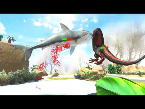 1 VS 1 Aquatics VS Carnivore Dinosaurs | Animal Revolt Battle Simulator | ARBS PLAY