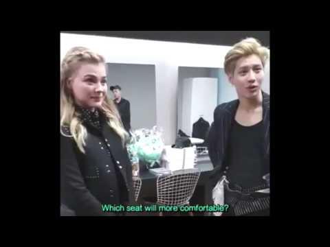 [ENG SUB] 160305 SHINee Taemin and Chloe Moretz