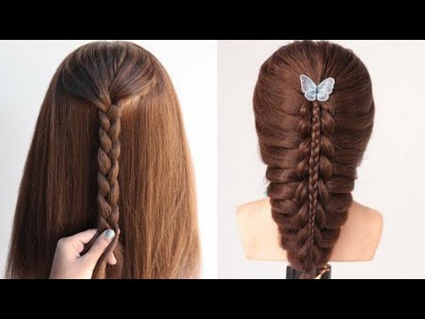Surprising hairstyles for girls | Braid hairstyles |...