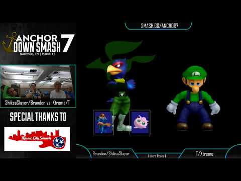 ADS7 - Melee Doubles - T/Xtreme VS Brandon/ShiksaSlayer - Losers Round 1