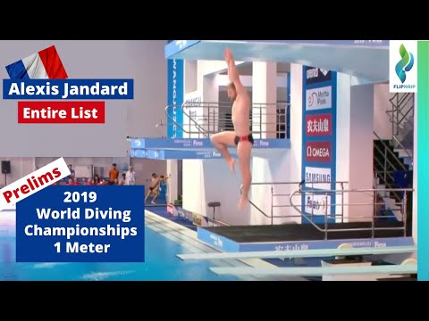 2019 Alexis Jandard France -  1 meter Diving - World Diving Championships