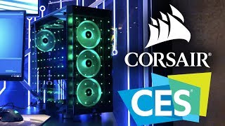 Epic PCs, Air Cooling, & Case Lighting! | Corsair @ CES 2020
