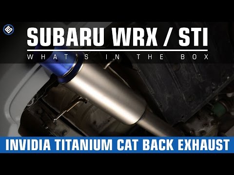 Invidia Titanium Catback Exhaust - 02-07 Subaru WRX/STI - Install/Review