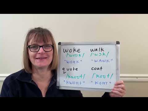 How to Pronounce Woke, Walk, Quote and Coat (the W Sound with Rounded Vowels)
