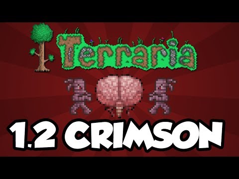 Terraria 1.2 Console Features - The Crimson / Brain of Cthulhu (Terraria Console 1.2 Update)
