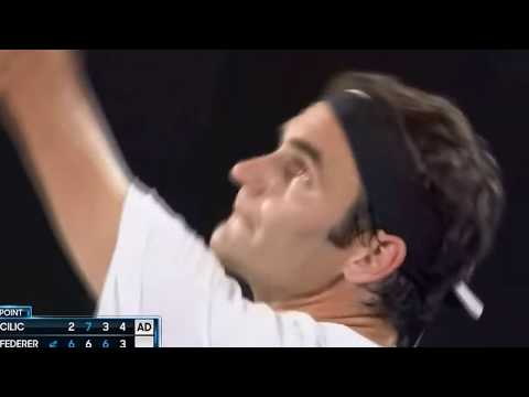 Roger Federer vs Marin Cilic - Australian Open 2018 Final [Highlights HD]