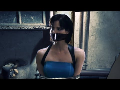 Jill Valentina (Sienna Guillory) Tied up