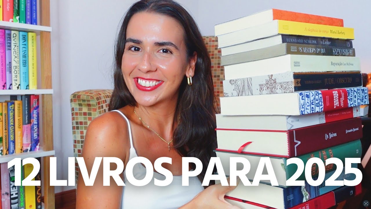 12 LIVROS PARA 2025 📚 | Ana Carolina Wagner