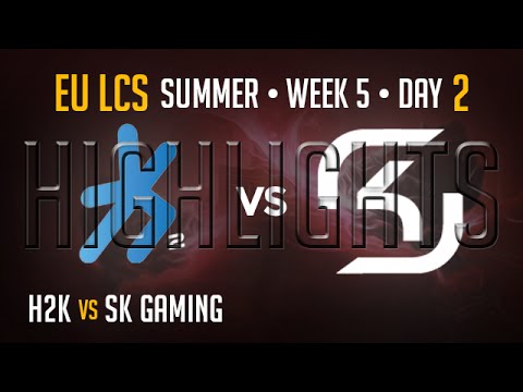 H2K vs SK Gaming HIGHLIGHTS | Week 5 EU LCS Summer Split 2015 S5 | H2K vs SK W5