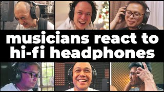 Musicians React to My Hi-Fi Headphone Mixing Setup