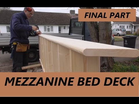 Custom made Mezzanine/Loft bed PART 4 ***ASSEMBLING STAIRS/LADDER AND FIXING***