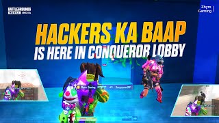 HAC*ERS KA BAAP IS HERE IN CONQUEROR LOBBY 😎🔥 | #BGMI CLIPS