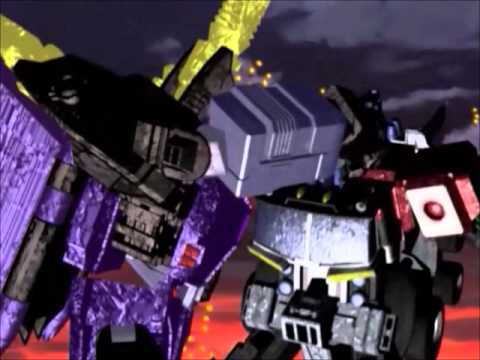 Transformers Energon Optimus Prime VS Galvatron Final Battle