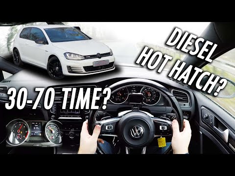 2015 VW GOLF GTD DRIVING POV/REVIEW // DOES IT DESERVE THE BADGE?