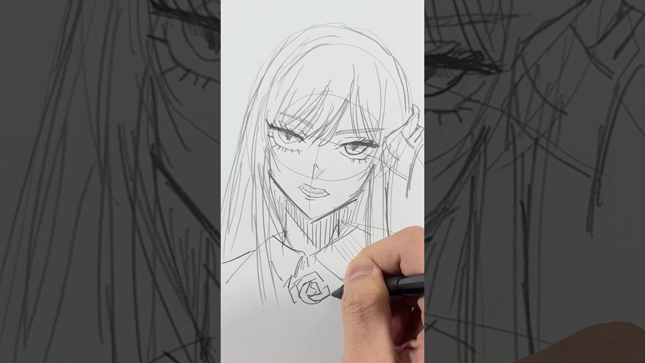 How to draw Ado! #アイアイヤ #つっしーの筆