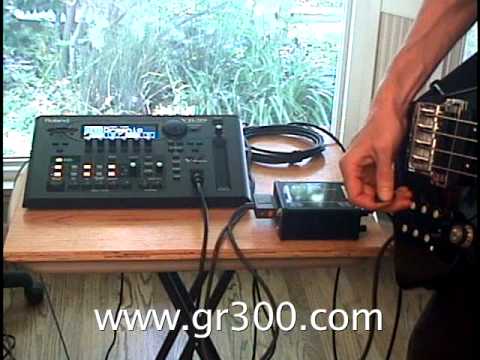 Roland VB-99 Synthesizer with Roland G-77 Bass and BX-13-VX Bus Converter Demonstration