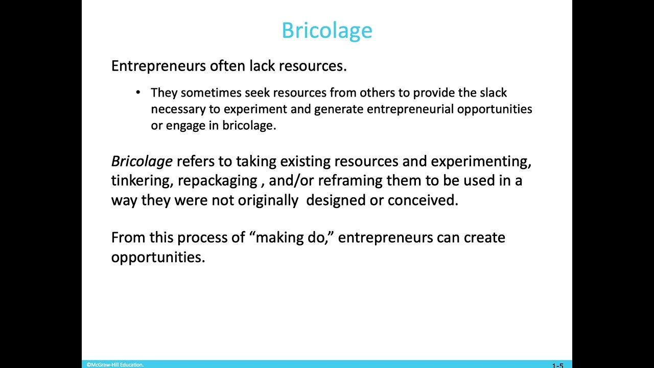 Ch 1 The Entrepreneurial Mind set