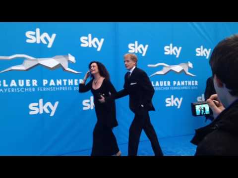 Bayerischer Fernsehpreis, vorm Prinzregententheater München 2016 - mit Wolke -
