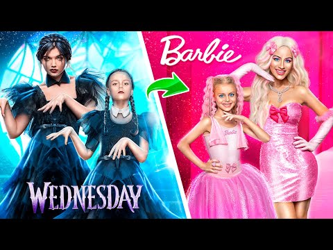 De Wednesday à Poupée Barbie : le Défi du Relooking Extrême d'Intello à Populaire