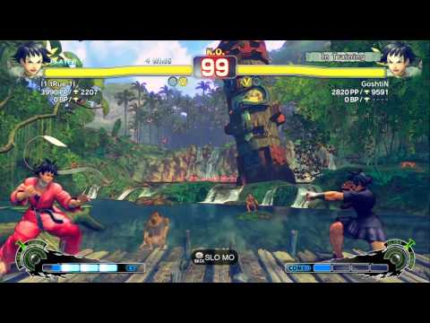 SSF4 replay - l1 tRue 1l(Makoto) vs GoshtiN(Makoto)