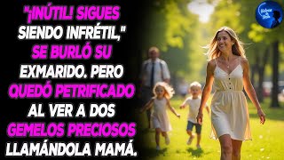 "¡Sigues estéril!", se rió su exmarido. Pero se quedó impactado al ver a dos hermosos gemelos...