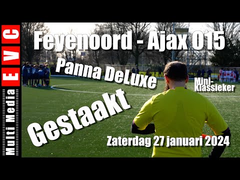 Feyenoord O15 - Ajax O15 | 28 januari 2024 | Test tegen zon in filmen, met fotostatief