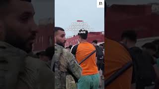 Stunning video shows migrants crossing Spain's border with Morocco