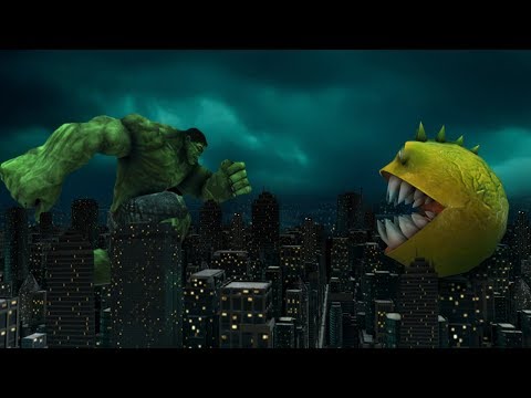 Pac-Man Vs Hulk | #Superheroes