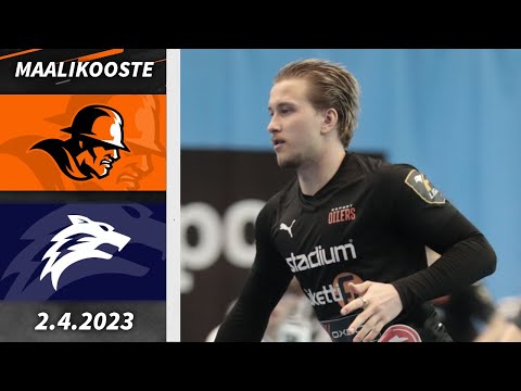 EOTV | 2.4.2023 | VE 2 - Oilers vs. KrP  | Maalikooste