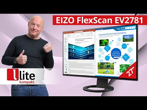 EIZO FlexScan EV2781 - Home Office-Monitor mit Extra-Skills