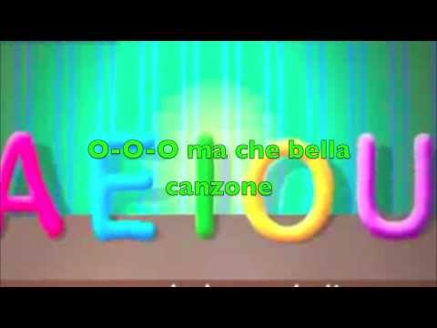 La canzone delle  vocali - Aeiou - Canzoni per bambini con testo