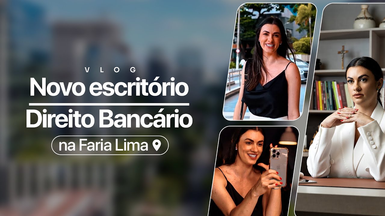 VLOG - Novo Escritório de Direito Bancário na Faria Lima | Monaliza Krepe