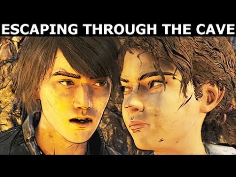 James, Tenn, Clementine & AJ In The Cave - The Walking Dead Final Season 4 Episode 4