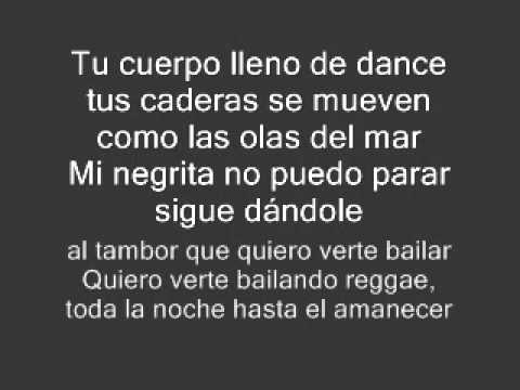 papá changó  -  negrita (letra)