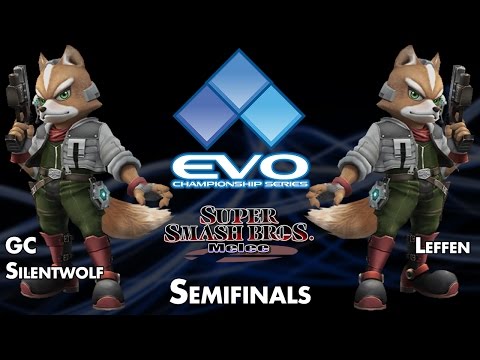 EVO2014 SSBM SF L2 - GC|Silentwolf (G-FOX) vs Leffen (W-FOX)