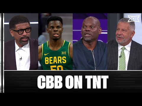 The CBB on TNT Crew Grades Former NBA Draft Pick James Nnaji's Performance in His Baylor Debut 👀📝
