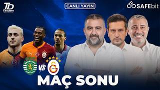 CANLI🔴 | SPORTİNG LİZBON - GALATASARAY MAÇ SONU | ÜMİT ÖZAT & MELİH ŞE