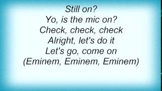Eminem - Curtains Up (Encore Version) Lyrics