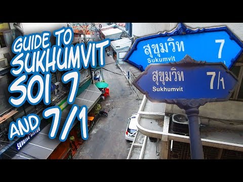 Guia Sukhumvit Soi 7 e Soi 7/1 - Ruas de Bangkok