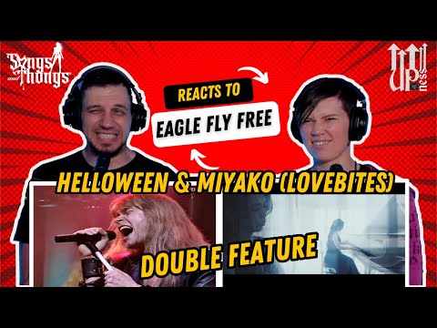 Eagle Fly Free Helloween and Miyako (Lovebites) double feature REACTION by Songs and Thongs