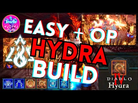 Hydra Supreme \\ OP & Easy Sorcerer Build for Diablo 4 Season 5