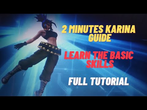 Karina 2 Minutes Guide | How to Use Karina Properly | Master the Basics | Karina Skills | MLBB