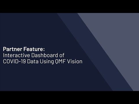 Partner Feature: Interactive Dashboard of COVID-19 Data Using QMF Vision