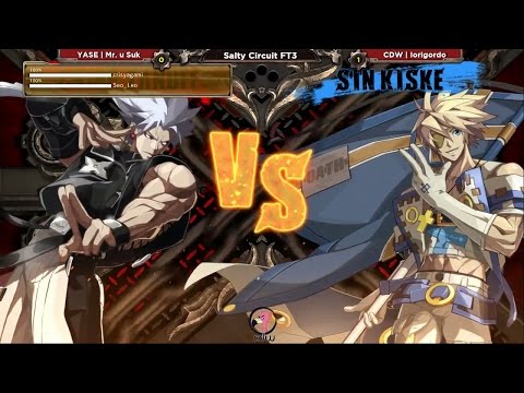 【GGXrdR】 Mr U Suk (Sin) vs Iorigordo (Chipp) The Salty Circuit Week 1