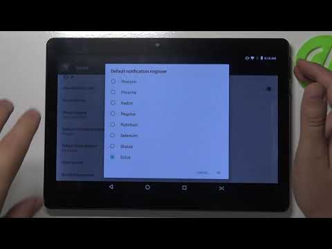 How to Change Notification Sound in MEDIATEK KT107 -  Adjust Notification Settings