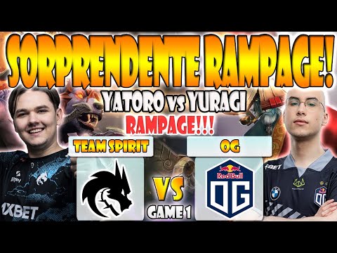 OG VS TEAM SPIRIT BO2[GAME 1] YATORO, COLLAPSE VS YURAGI, BZM - ESL ONE BERLIN MAJOR 2023- DOTA
